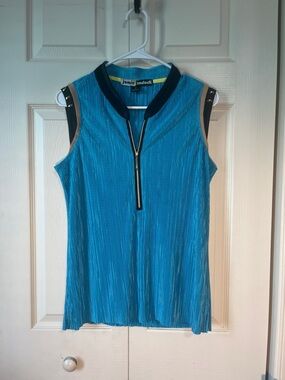 Jamie Sadock Sleeveless Golf Polo Womens Sleeveless Crunch Halter